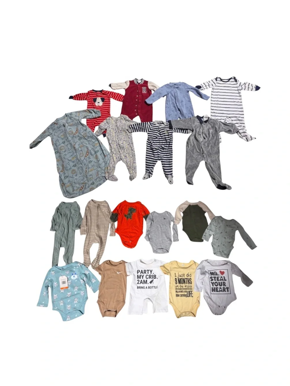 The Ultimate Playwear & Everyday Wardrobe Bundle (3-9 Months) Tops, Bottoms 75 +